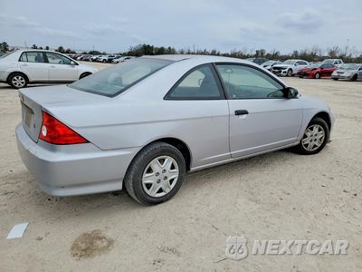 Trzecie zdjęcie samochodu z tyłu: 2005 HONDA CIVIC VP VIN:1HGEM22105L079849 - miniatura