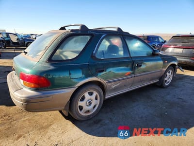 Trzecie zdjęcie samochodu z tyłu: 1999 SUBARU IMPREZA OUTBACK SPORT VIN:JF1GF4853XH807781 - miniatura