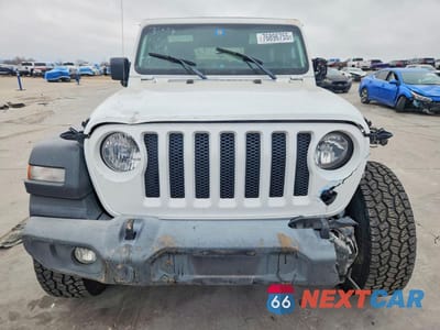 Piąte zdjęcie samochodu w środku: 2019 JEEP WRANGLER SPORT VIN:1C4GJXAG0KW652486 - miniatura