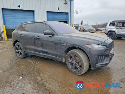 Czwarte zdjęcie samochodu z boku: 2020 JAGUAR F-PACE S VIN:SADCM2FV0LA656203 - miniatura