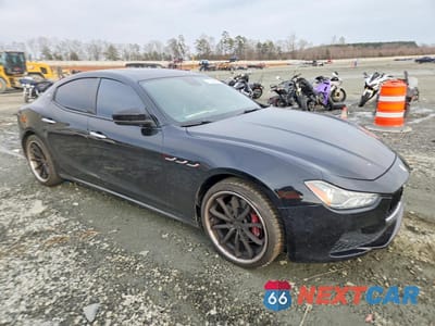 Czwarte zdjęcie samochodu z boku: 2017 MASERATI GHIBLI VIN:ZAM57XSA1H1213816 - miniatura