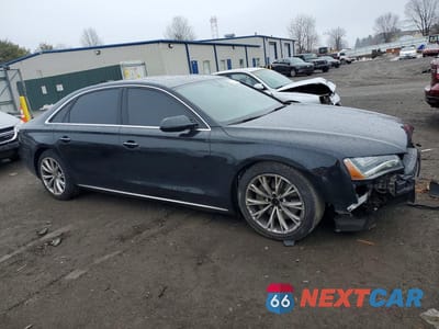Czwarte zdjęcie samochodu z boku: 2013 AUDI A8 L QUATTRO VIN:WAURGAFD0DN026056 - miniatura