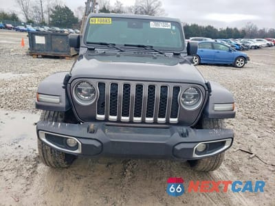 Piąte zdjęcie samochodu w środku: 2021 JEEP WRANGLER UNLIMITED SAHARA 4XE VIN:1C4JJXP69MW848062 - miniatura