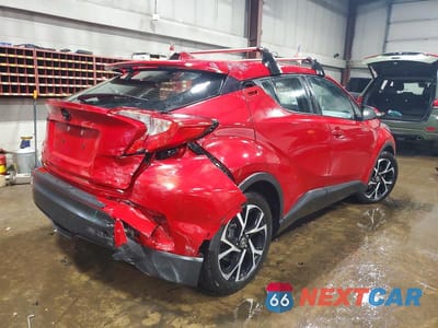 Trzecie zdjęcie samochodu z tyłu: 2021 TOYOTA C-HR XLE VIN:NMTKHMBX1MR133368 - miniatura