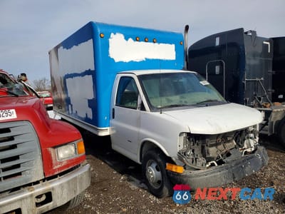 Czwarte zdjęcie samochodu z boku: 2019 CHEVROLET EXPRESS BOX TRUCK VIN:1HA3GTCG8KN014636 - miniatura