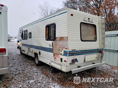 Trzecie zdjęcie samochodu z tyłu: 1991 FORD ECONOLINE E350 CUTAWAY VAN VIN:1FDKE30G2MHA88495 - miniatura