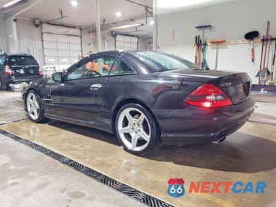 Drugie zdjęcie samochodu z przodu: 2009 MERCEDES-BENZ SL 550 VIN:WDBSK71F69F150427 - miniatura