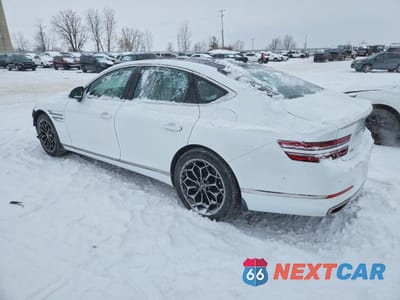 Drugie zdjęcie samochodu z przodu: 2021 GENESIS G80 BASE VIN:KMTGB4SCXMU083749 - miniatura
