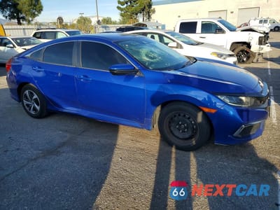 Czwarte zdjęcie samochodu z boku: 2020 HONDA CIVIC LX VIN:2HGFC2F64LH558914 - miniatura