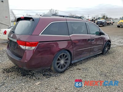 Trzecie zdjęcie samochodu z tyłu: 2014 HONDA ODYSSEY LX VIN:5FNRL5H29EB059199 - miniatura