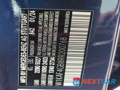 Zdjęcie 13 z 13 samochodu: 2024 MERCEDES-BENZ C 300 VIN:W1KAF4GB8RR200768 - miniatura