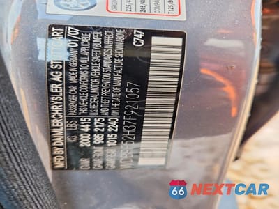 Zdjęcie 13 z 13 samochodu: 2007 MERCEDES-BENZ C 230 VIN:WDBRF52H37F921057 - miniatura