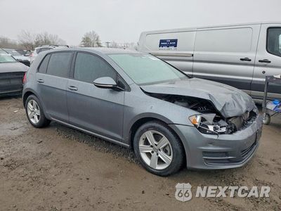 Czwarte zdjęcie samochodu z boku: 2015 VOLKSWAGEN GOLF TDI VIN:3VWRA7AU8FM062151 - miniatura