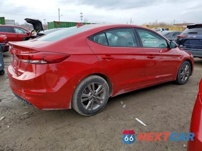 Trzecie zdjęcie samochodu z tyłu: 2018 HYUNDAI ELANTRA SEL VIN:5NPD84LF7JH344821 - miniatura