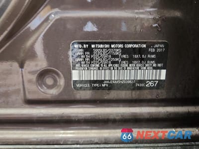 Zdjęcie 13 z 13 samochodu: 2017 MITSUBISHI OUTLANDER GT VIN:JA4JZ4AX5HZ039827 - miniatura