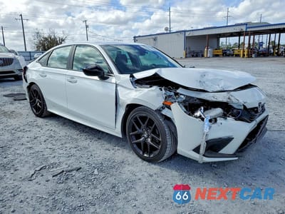 Czwarte zdjęcie samochodu z boku: 2023 HONDA CIVIC SPORT VIN:2HGFE2F53PH508769 - miniatura