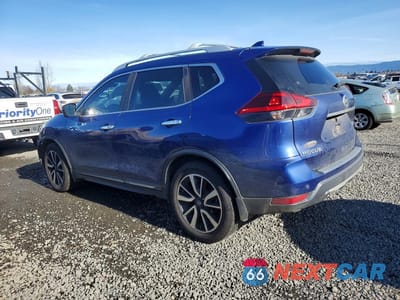 Drugie zdjęcie samochodu z przodu: 2019 NISSAN ROGUE SL VIN:5N1AT2MT8KC729968 - miniatura