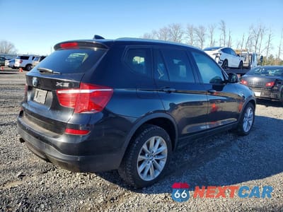 Trzecie zdjęcie samochodu z tyłu: 2015 BMW X3 XDRIVE28I VIN:5UXWX9C57F0D59521 - miniatura