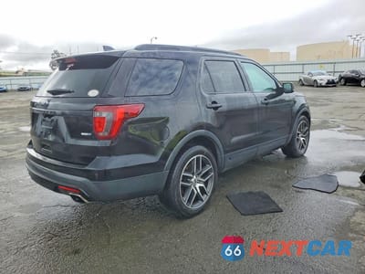 Trzecie zdjęcie samochodu z tyłu: 2017 FORD EXPLORER SPORT VIN:1FM5K8GT3HGB00137 - miniatura