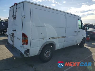 Trzecie zdjęcie samochodu z tyłu: 2006 DODGE SPRINTER 2500 DELIVERY VAN VIN:WD0PD644265965612 - miniatura