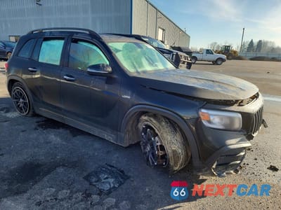 Czwarte zdjęcie samochodu z boku: 2022 MERCEDES-BENZ GLB AMG 35 4MATIC VIN:W1N4M5BB0NW173273 - miniatura