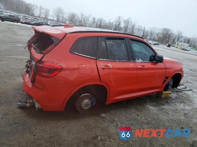 Trzecie zdjęcie samochodu z tyłu: 2020 BMW X3 M COMPETITION VIN:5YMTS0C07LLA58008 - miniatura