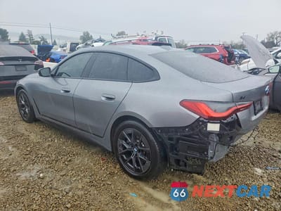 Drugie zdjęcie samochodu z przodu: 2025 BMW I4 EDRIVE 40 VIN:WBY23HD08SFU36960 - miniatura