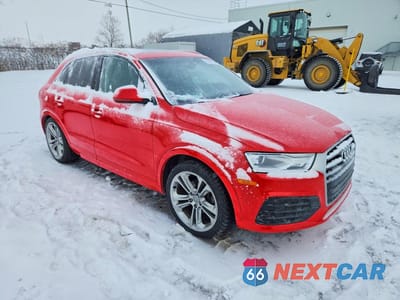 Czwarte zdjęcie samochodu z boku: 2018 AUDI Q3 PREMIUM PLUS VIN:WA1JCCFS9JR019093 - miniatura