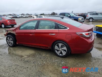 Drugie zdjęcie samochodu z przodu: 2017 HYUNDAI SONATA HYBRID VIN:KMHE34L37HA077265 - miniatura