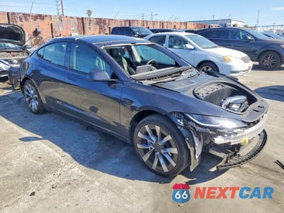Czwarte zdjęcie samochodu z boku: 2024 TESLA MODEL 3 VIN:5YJ3E1EA8RF729772 - miniatura