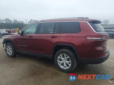 Drugie zdjęcie samochodu z przodu: 2023 JEEP GRAND CHEROKEE L LIMITED VIN:1C4RJJBG9P8843694 - miniatura
