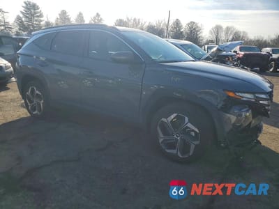 Czwarte zdjęcie samochodu z boku: 2024 HYUNDAI TUCSON SEL VIN:5NMJFCDE1RH378853 - miniatura