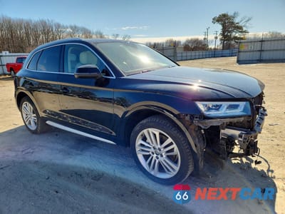 Czwarte zdjęcie samochodu z boku: 2018 AUDI Q5 PREMIUM PLUS VIN:WA1BNAFYXJ2009155 - miniatura