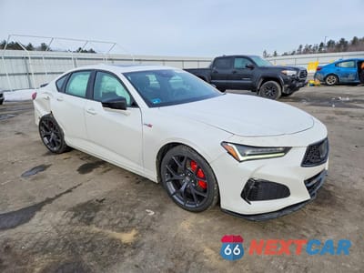 Czwarte zdjęcie samochodu z boku: 2023 ACURA TLX TYPE S VIN:19UUB7F93PA002048 - miniatura