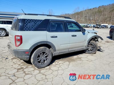 Trzecie zdjęcie samochodu z tyłu: 2021 FORD BRONCO SPORT BIG BEND VIN:3FMCR9B68MRB36791 - miniatura