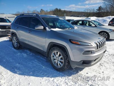 Czwarte zdjęcie samochodu z boku: 2016 JEEP CHEROKEE LIMITED VIN:1C4PJMDS4GW169671 - miniatura