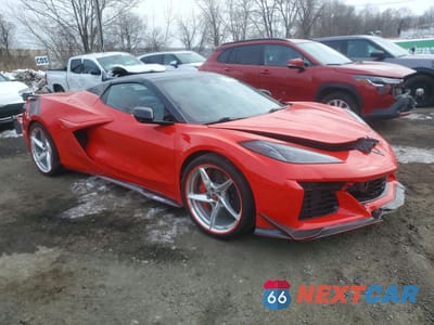 Czwarte zdjęcie samochodu z boku: 2024 CHEVROLET CORVETTE E-RAY 2LZ VIN:1G1YL3D48R5500196 - miniatura