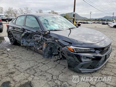 Czwarte zdjęcie samochodu z boku: 2024 HONDA CIVIC SPORT VIN:2HGFE2F51RH529140 - miniatura