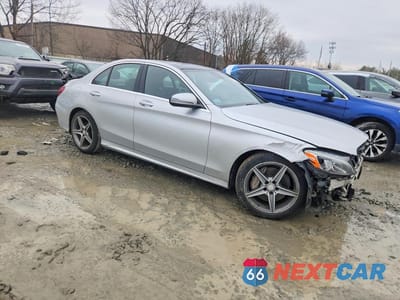 Czwarte zdjęcie samochodu z boku: 2016 MERCEDES-BENZ C 300 4MATIC VIN:55SWF4KB0GU147427 - miniatura