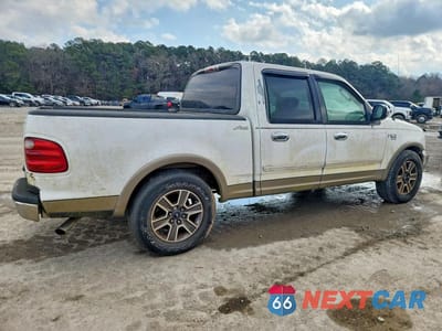 Trzecie zdjęcie samochodu z tyłu: 2002 FORD F150 SUPERCREW VIN:1FTRW07L42KC51665 - miniatura