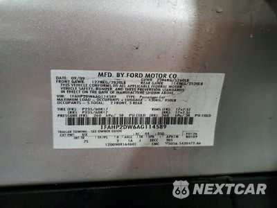 Zdjęcie 12 z 12 samochodu: 2010 FORD TAURUS SE VIN:1FAHP2DW6AG114589 - miniatura