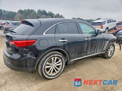 Trzecie zdjęcie samochodu z tyłu: 2017 INFINITY QX70 VIN:JN8CS1MW9HM414835 - miniatura