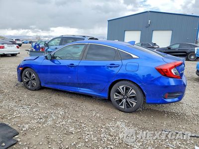 Drugie zdjęcie samochodu z przodu: 2018 HONDA CIVIC EX VIN:JHMFC1F37JX018155 - miniatura