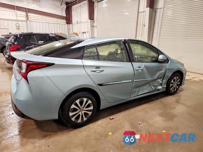 Trzecie zdjęcie samochodu z tyłu: 2020 TOYOTA PRIUS XLE AWD-E VIN:JTDL9RFU0L3015215 - miniatura