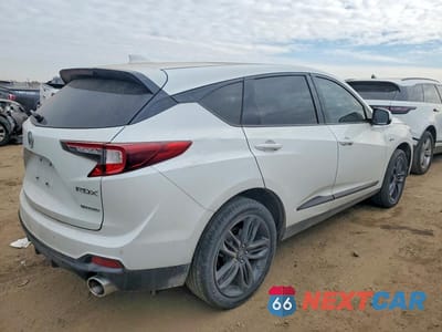 Trzecie zdjęcie samochodu z tyłu: 2021 ACURA RDX A-SPEC VIN:5J8TC2H66ML042543 - miniatura