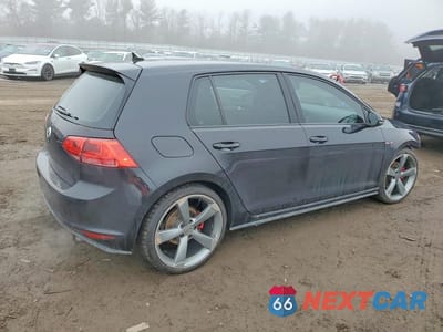 Trzecie zdjęcie samochodu z tyłu: 2015 VOLKSWAGEN GTI VIN:3VW5T7AU7FM099295 - miniatura