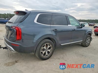 Trzecie zdjęcie samochodu z tyłu: 2020 KIA TELLURIDE EX VIN:5XYP34HCXLG020959 - miniatura