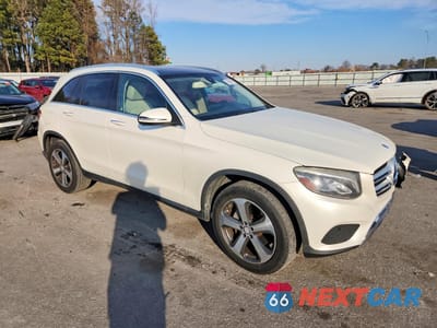 Czwarte zdjęcie samochodu z boku: 2017 MERCEDES-BENZ GLC 300 VIN:WDC0G4JB0HF120435 - miniatura