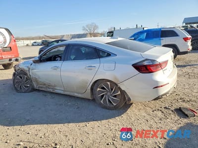 Drugie zdjęcie samochodu z przodu: 2019 HONDA INSIGHT TOURING VIN:19XZE4F99KE007836 - miniatura