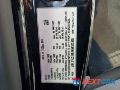 Zdjęcie 12 z 12 samochodu: 2022 TESLA MODEL 3 VIN:5YJ3E1EA6NF353535 - miniatura